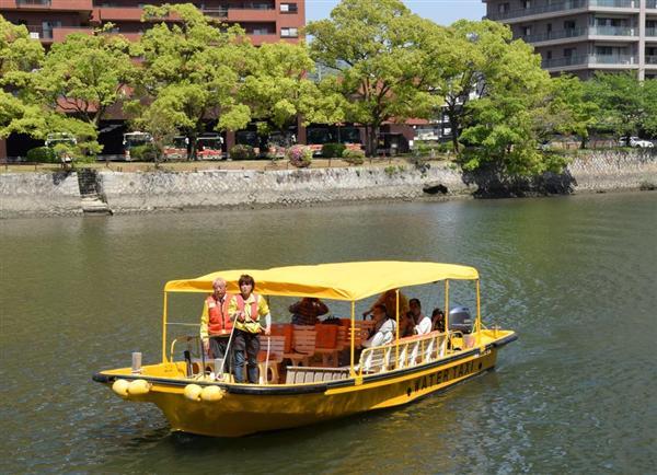 広島駅と平和記念公園結ぶ定期船「WATER TAXI」が運航開始 | JAPAN style 訪日ビジネスアイ